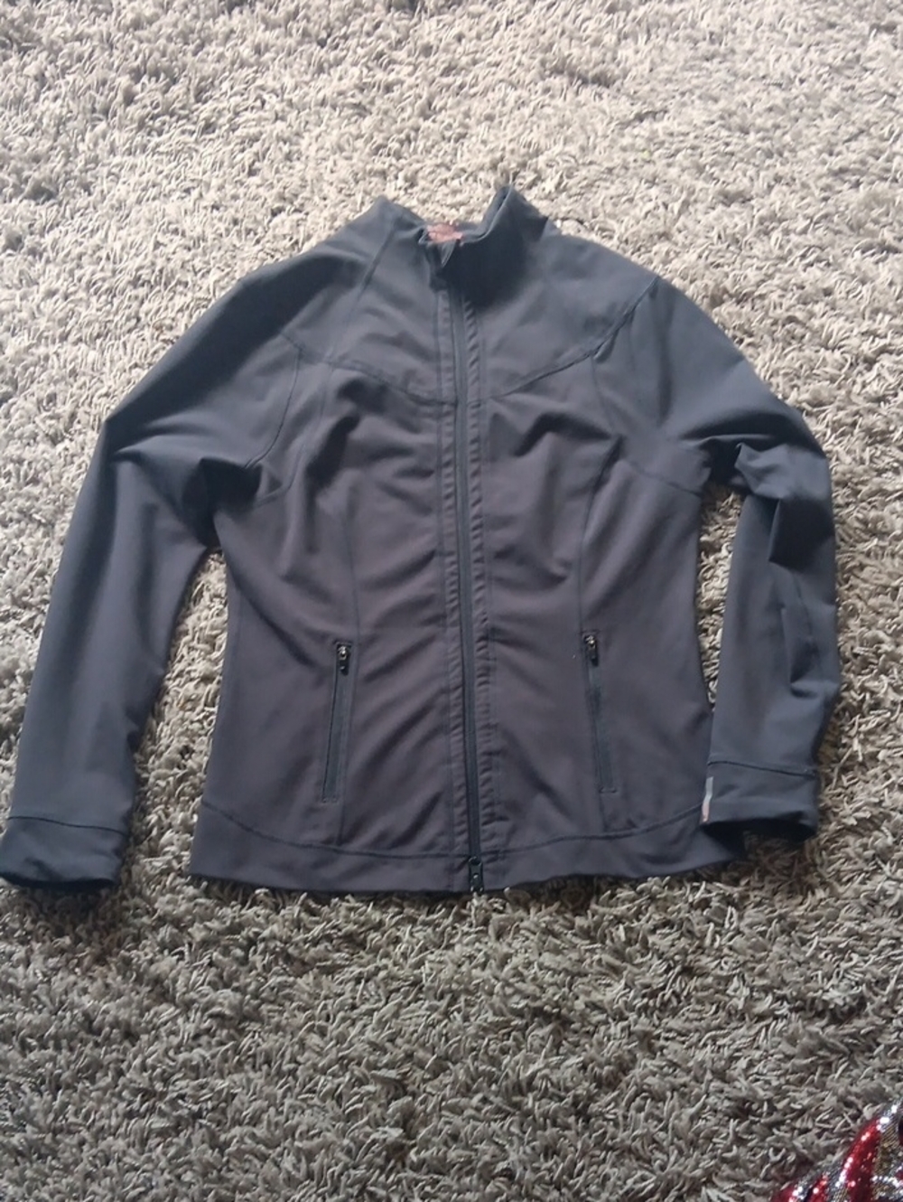 Zella Charcoal Grey Utility Softshell Jacket